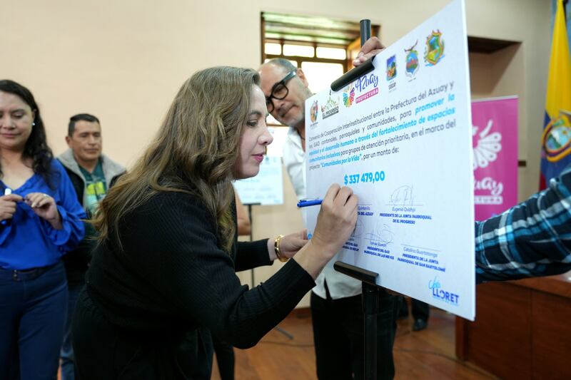 Viceprefecta de Azuay, Alexandra Quintanilla Zamora