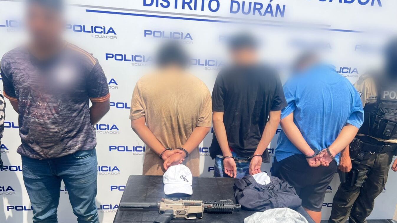 Mujer embarazada fue víctima de sicariato en Durán; Policía detuvo a un adulto y aisló a tres menores