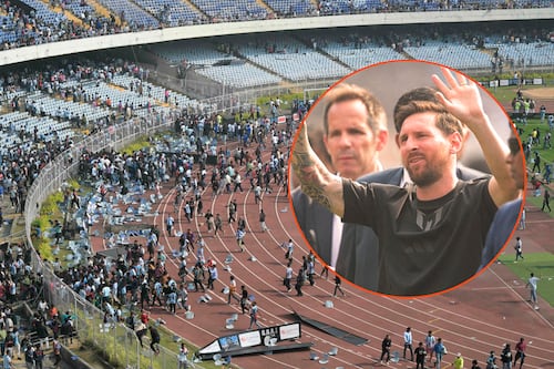 Caos en India por Messi: sillazos, invasión y suspensión de evento en Calcuta