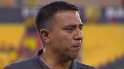 Farías rompió en llanto