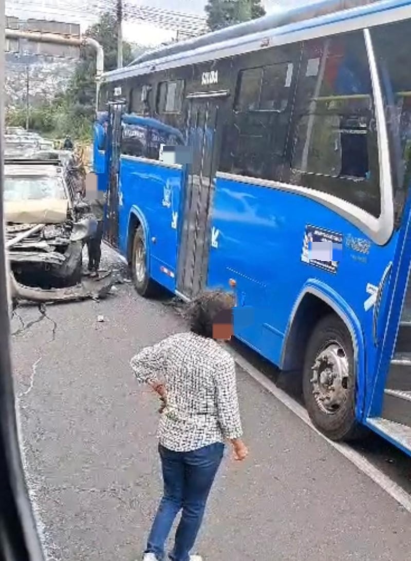 Accidente en el Trébol