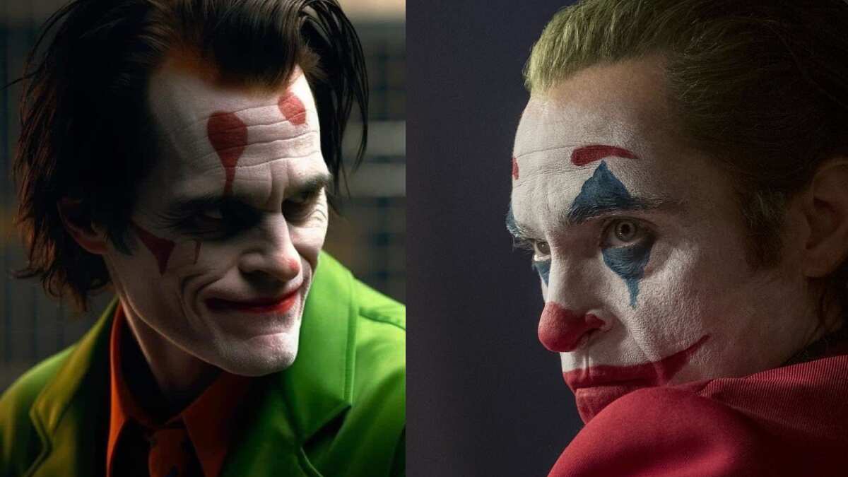Así lucirían los actores más icónicos de Hollywood interpretando al Joker, según la inteligencia artificial.