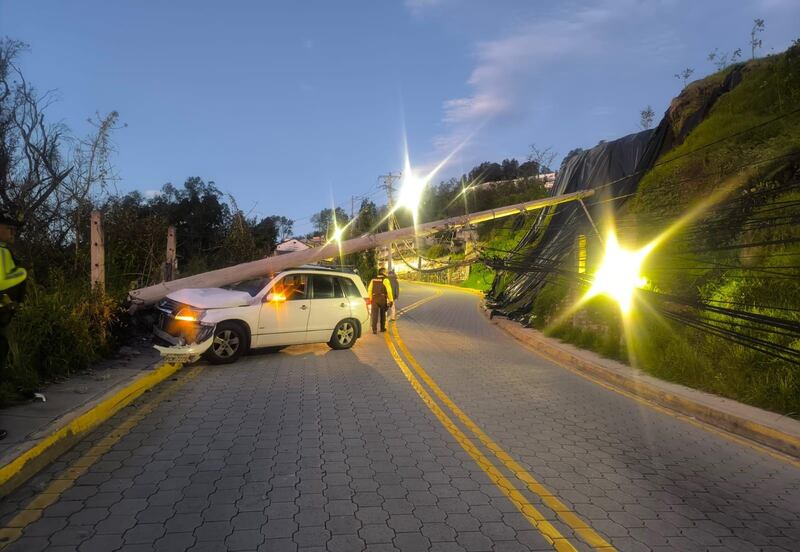 Accidentes en Quito este 22 de mayo