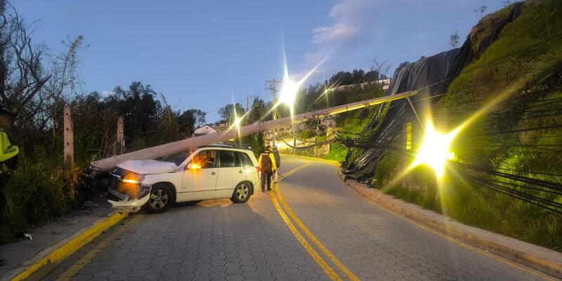 Accidentes en Quito este 22 de mayo