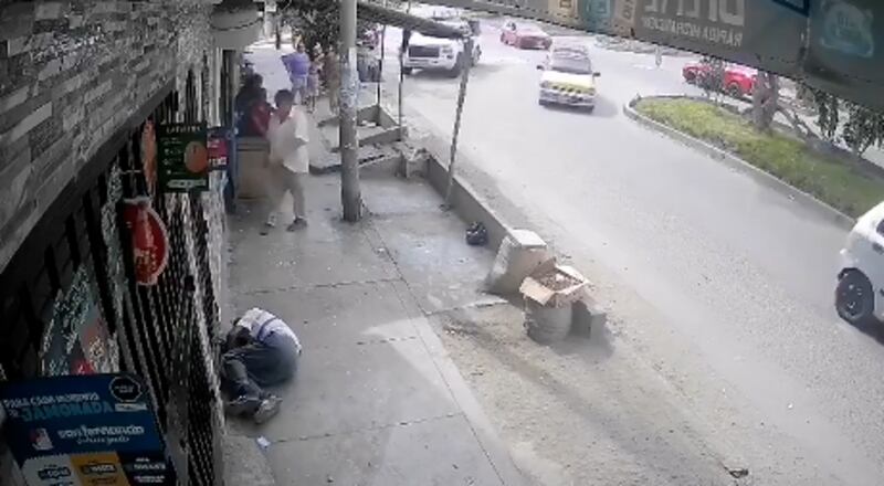 video atropello mortal en Chimbote, Perú