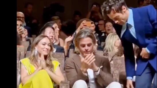 Chris Pine y Harry Styles