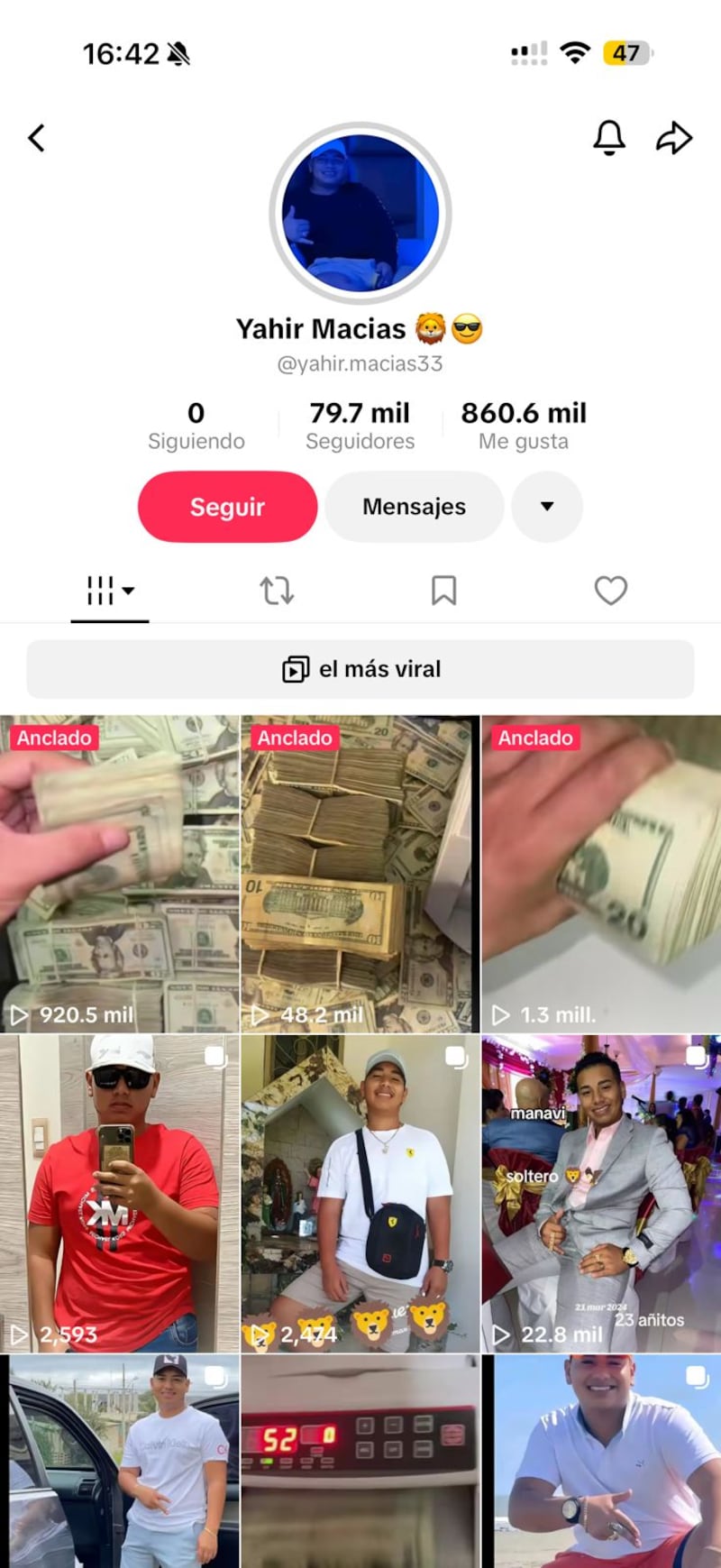 Hijos de Fito ofrecen préstamos en sus cuentas de TikTok