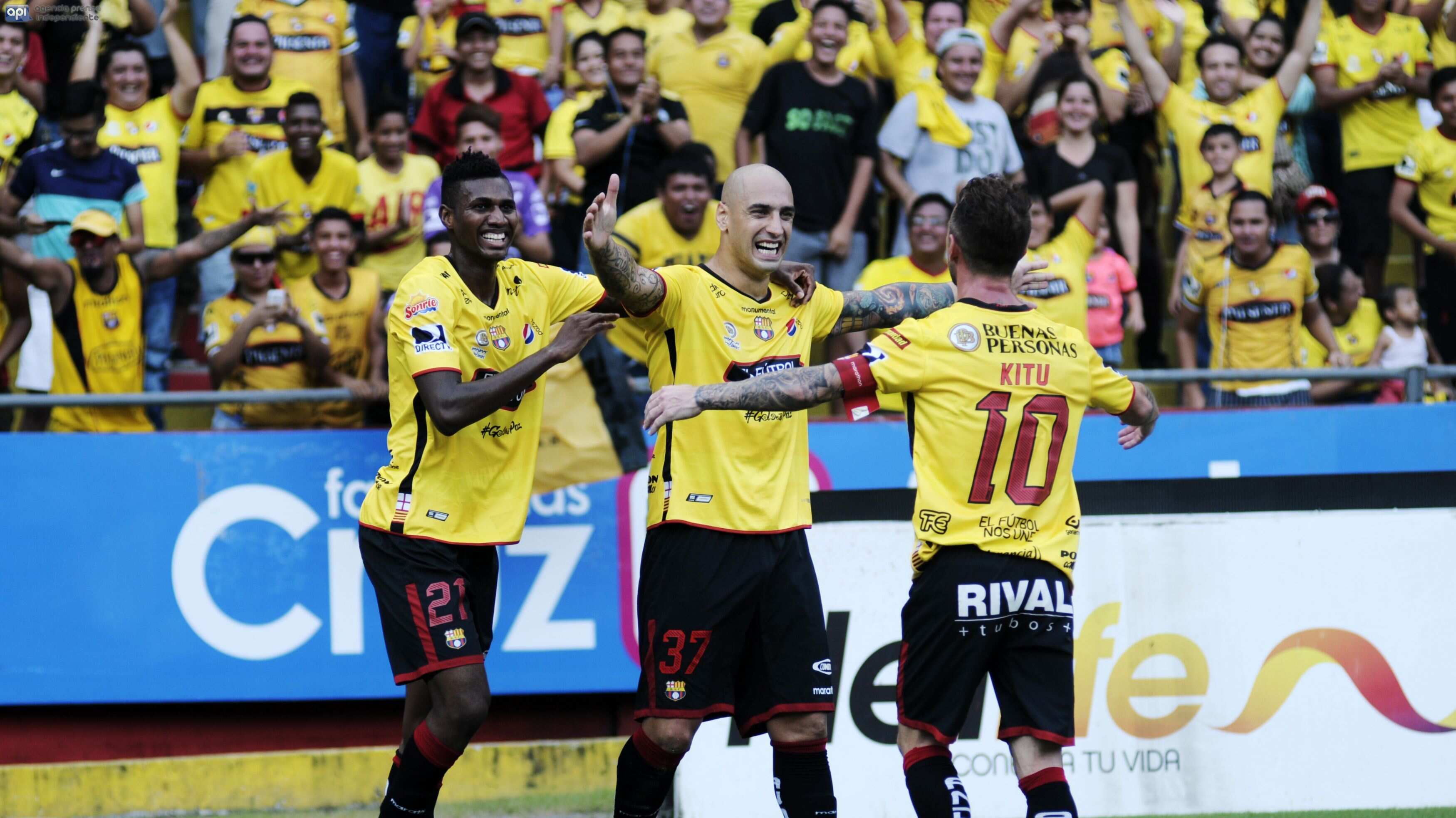 Barcelona vs Fuerza Amarilla/API