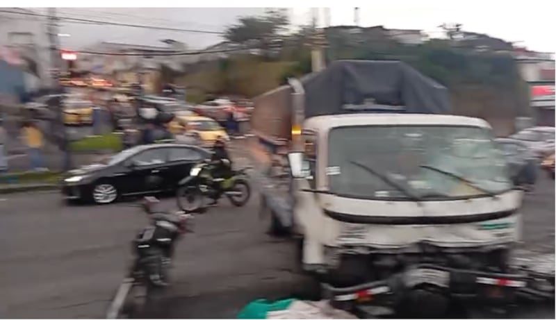 Accidente de tránsito en el norte de Quito deja una persona fallecida
