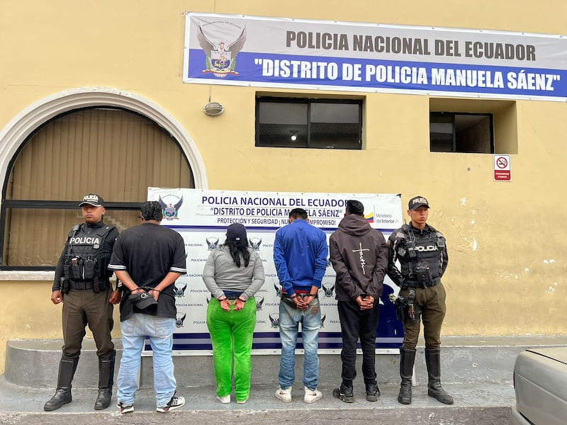 Sospechosos del secuestro fueron detenidos.