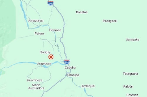 Un sismo de magnitud 4,1 se registra en la Amazonía de Ecuador