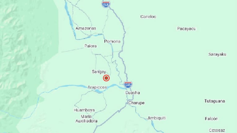 Un sismo de magnitud 4,1 se registra en el Puyo