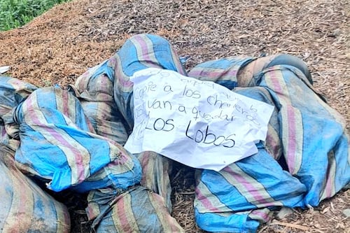 Reimberg confirma panfleto de los Lobos sobre los ocho cadáveres hallados