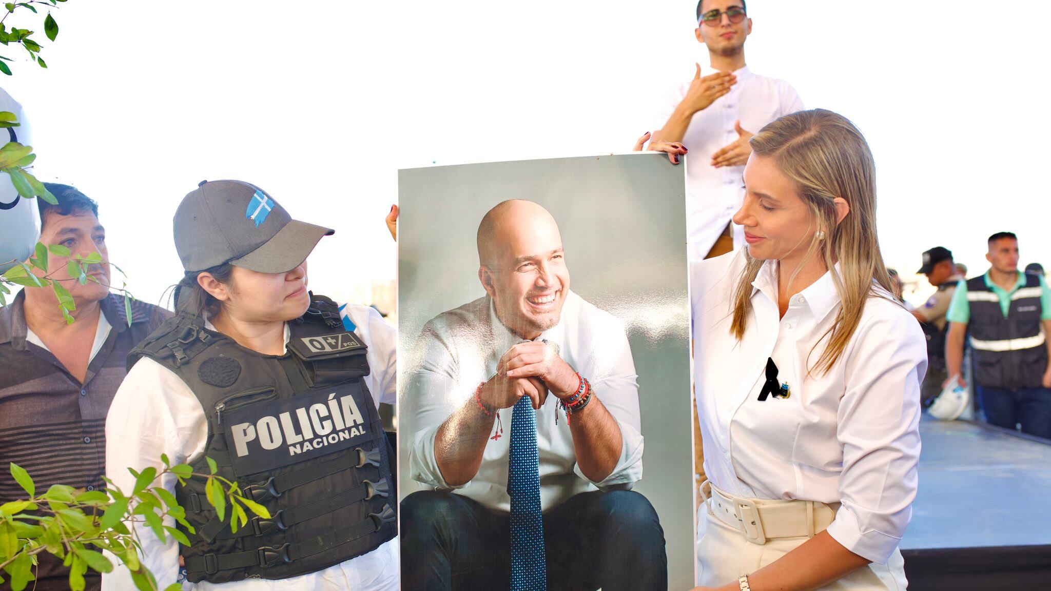 Rosita Saldarriaga, esposa de Agustín Intriago