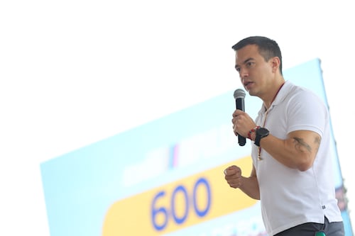 La contundente respuesta del presidente Daniel Noboa a Rafael Correa sobre la Consulta Popular