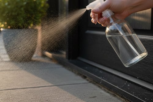 Lo que pasa si esparces vinagre en la puerta de tu casa y el por qué tanta gente lo hace