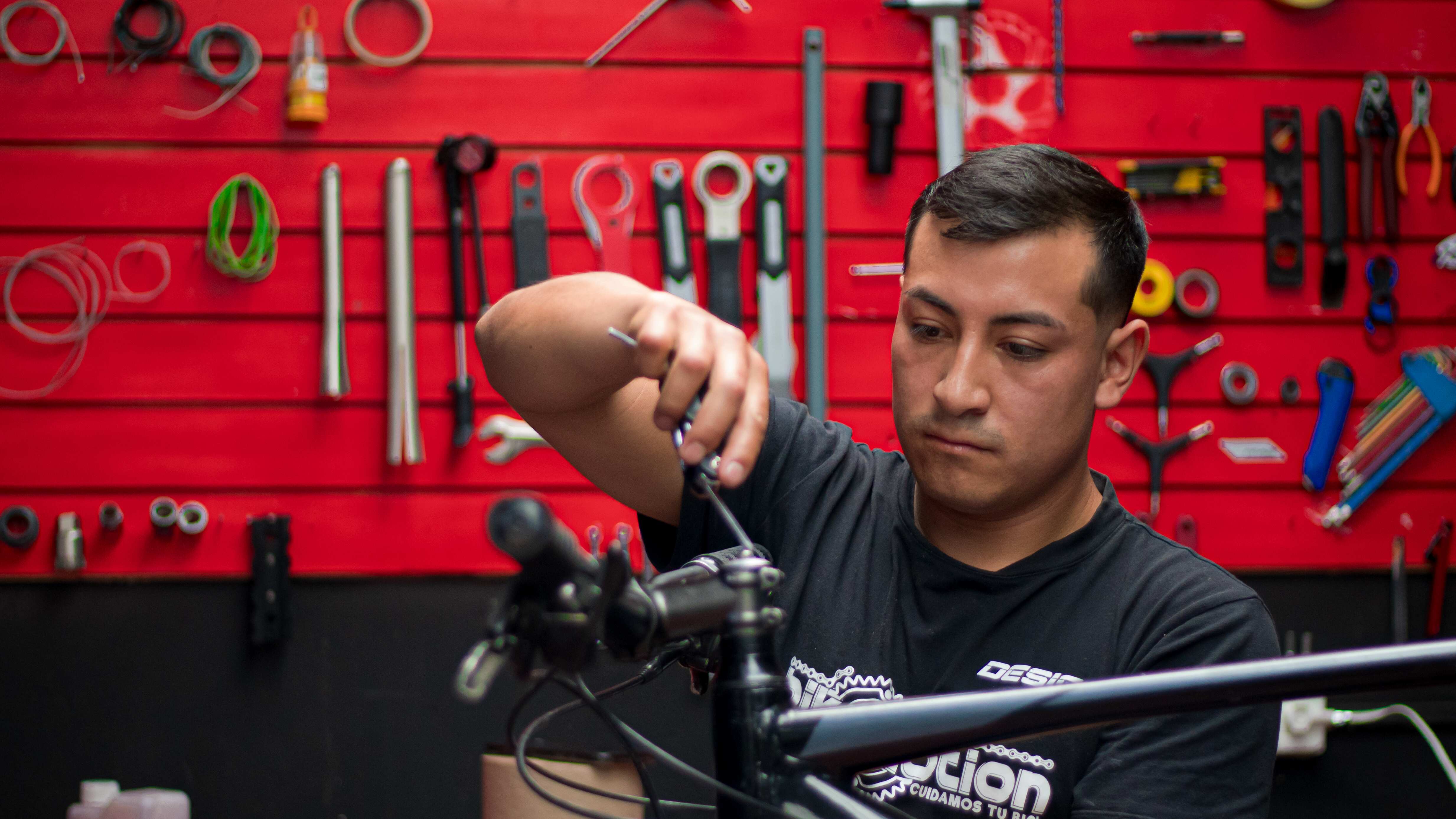 Patricio Álvarez, mecánico de Jhonatan Narváez