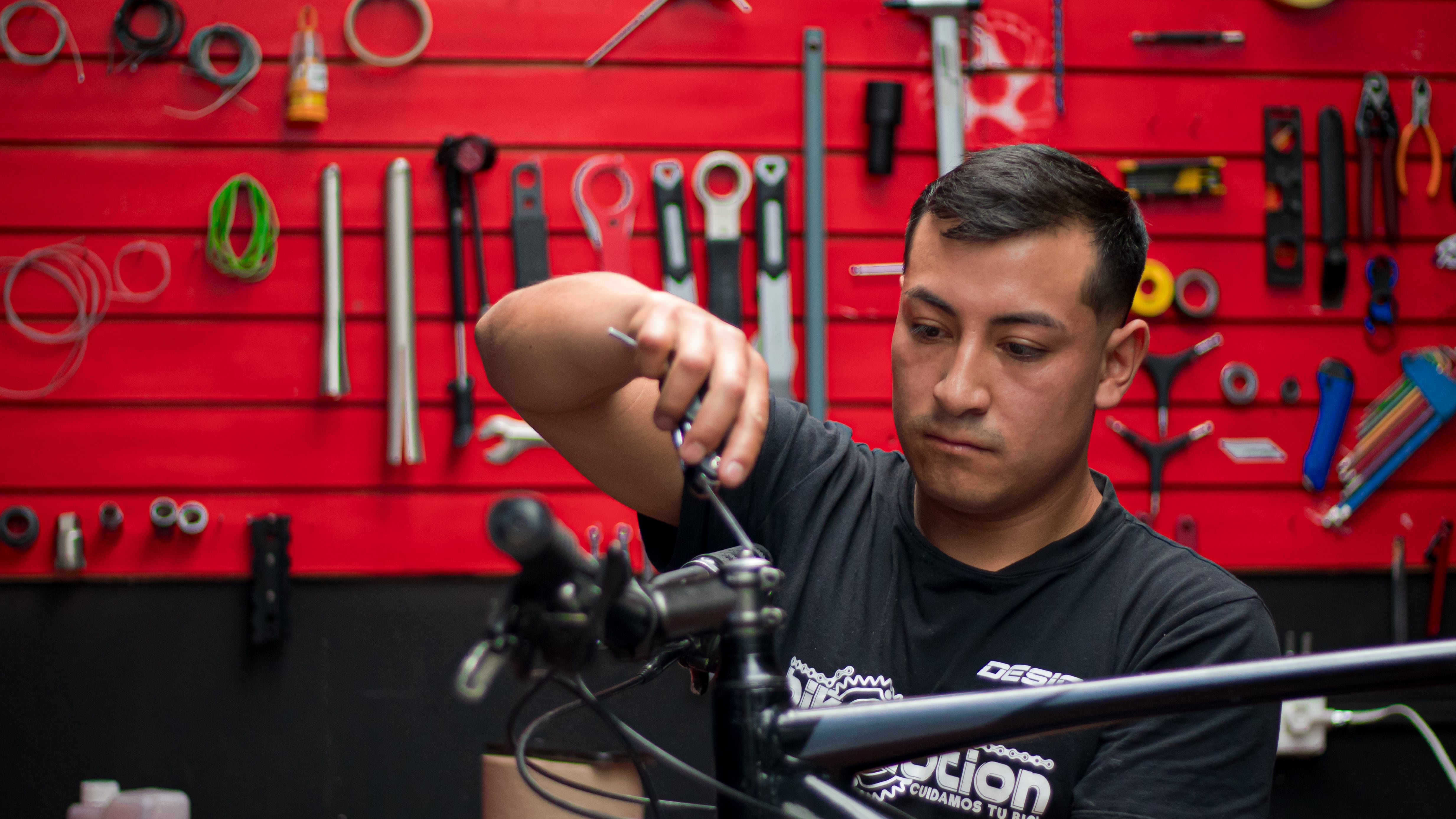 Patricio Álvarez, mecánico de Jhonatan Narváez