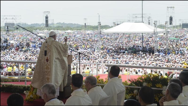 Ecuador recuerda la visita del papa Francisco en 2015 y los mensajes que dejó
