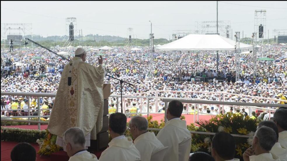 Ecuador recuerda la visita del papa Francisco en 2015 y los mensajes que dejó