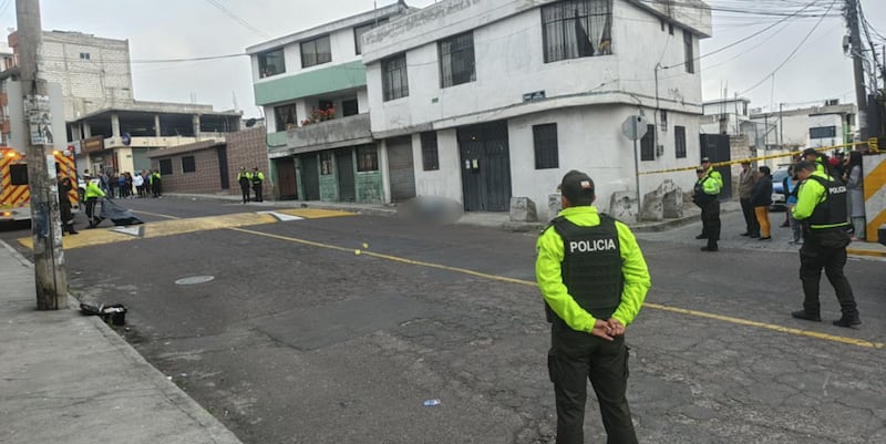Intento de robo en Carcelén, en el norte de Quito, deja un fallecido tras ataque armado. Foto: Policía Nacional
