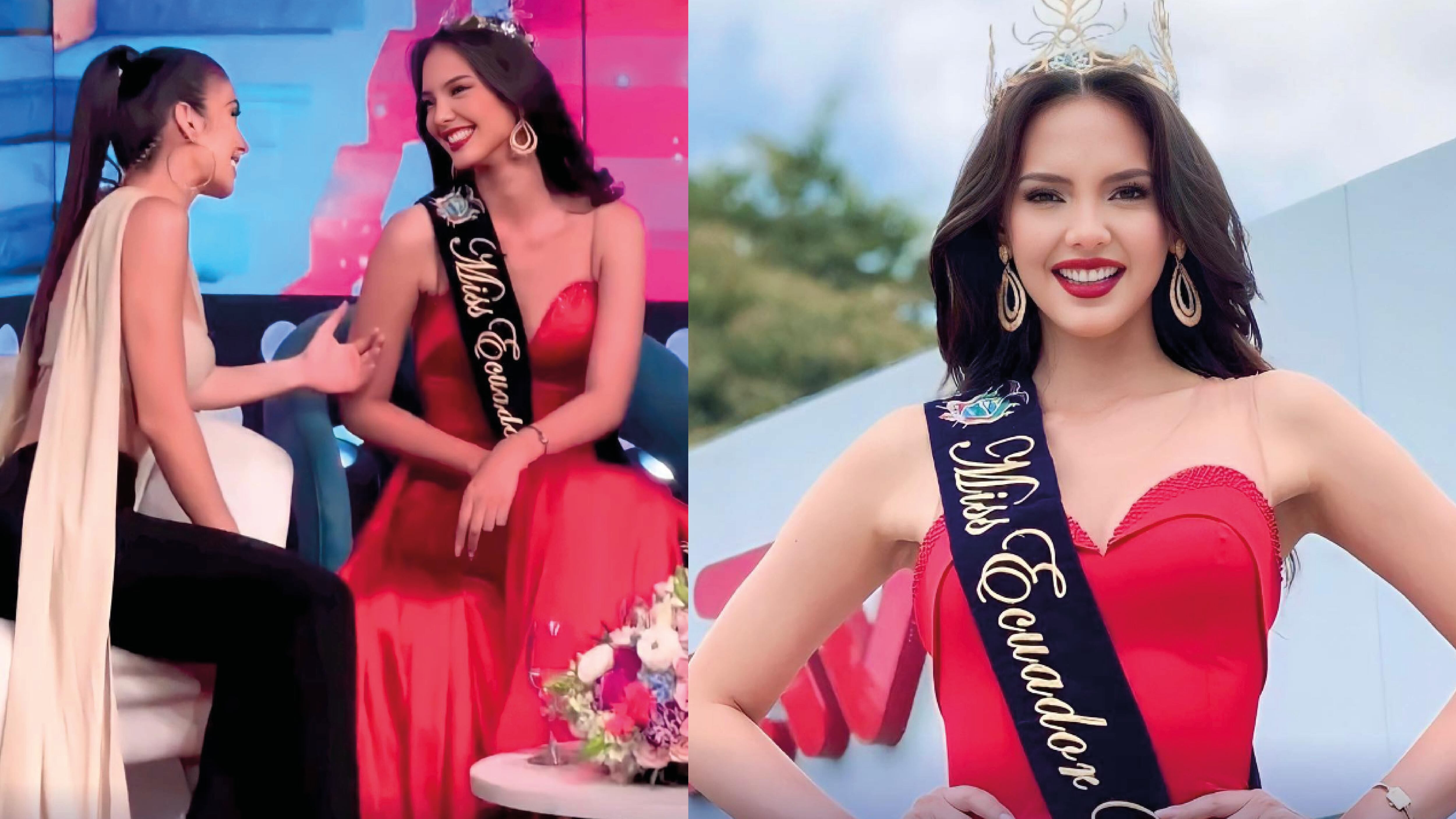 ¡No te olvides el shampoo! El consejo de Virginia Limongi a la nueva Miss Ecuador, Delary Stoffers