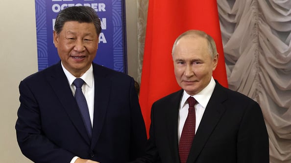 Xi Jinping y Vladimir Putin.