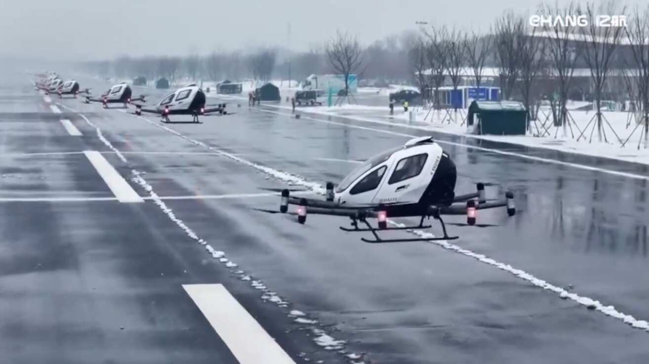 Los taxis voladores ya son una realidad en China
