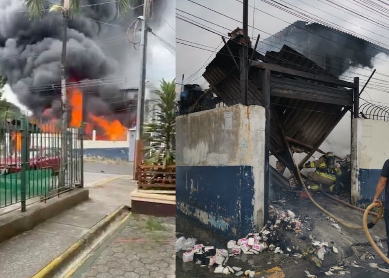 Incendio en Guayaquil