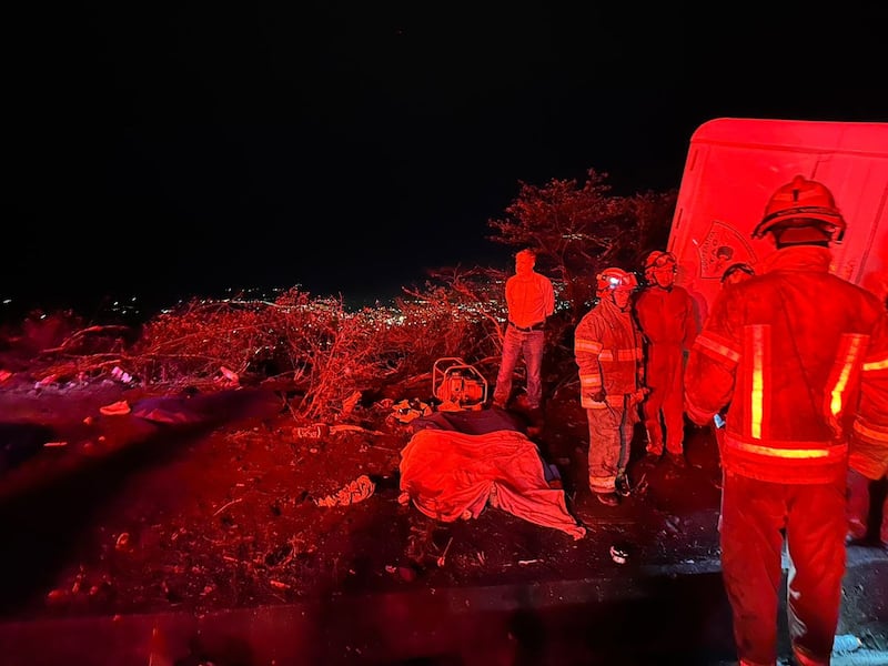 Accidente en la vía Loja – Catamayo