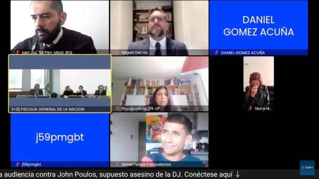 La madre de Valentina Trespalacios ha sido un testimonio importante en la audiencia (Foto: Captura de Internet)