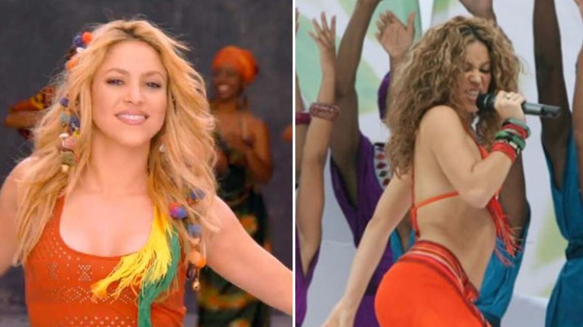 Las veces que Shakira ha participado en Mundiales de fútbol y ha brillado