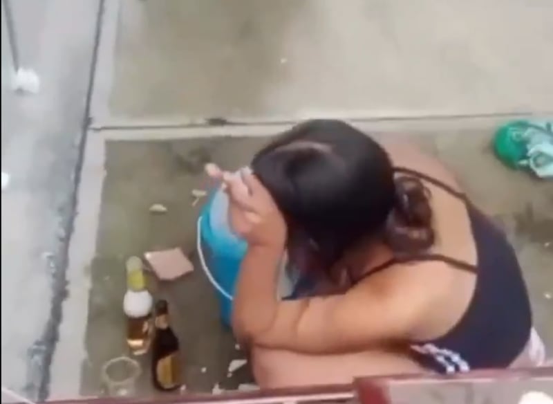 Profanación de tumbas en Colombia - Captura de video de X