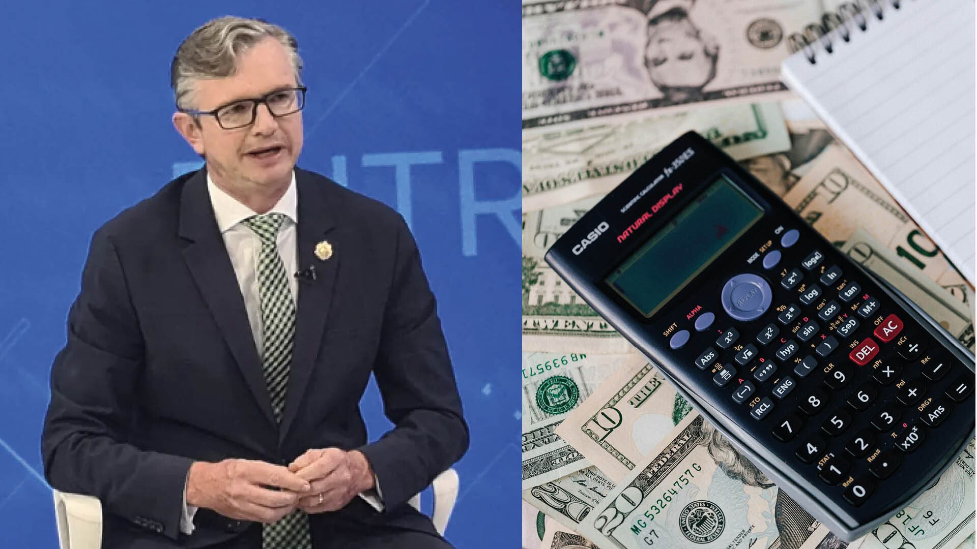 Ministro de Finanzas, Juan Carlos Vega, confirma que el IVA subirá al 15% en Ecuador.