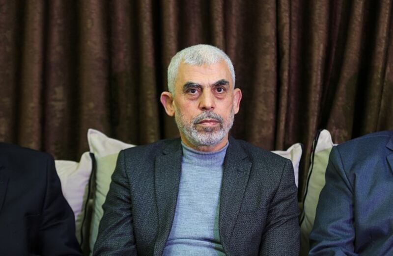 El líder de Hamás, Yahya Sinwar.