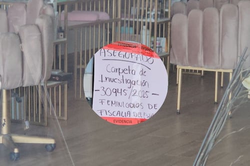 ¿Cómo quedó el salón de belleza donde Valeria Márquez fue asesinada?