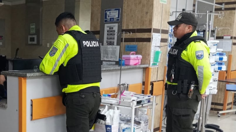 Estudiante fue apuñalado durante riña callejera en el parque de Alangasí, en Quito
