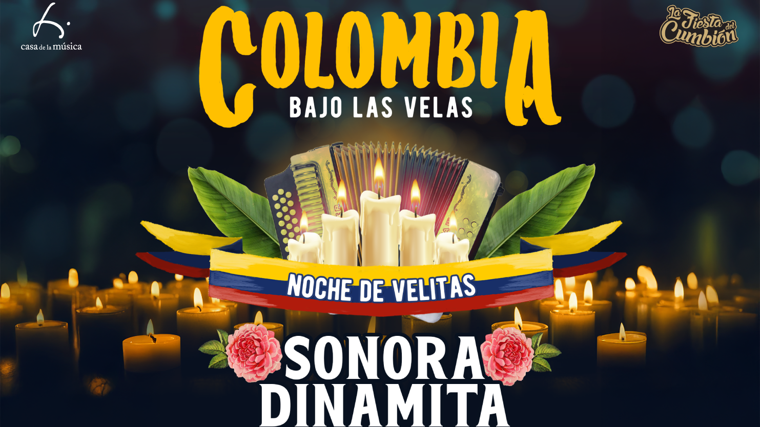 Casa de la Música presenta Colombia bajo las velas