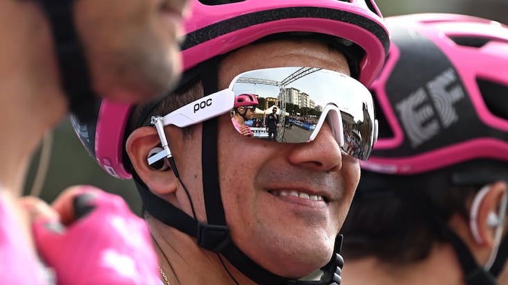 Richard Carapaz en la Volta a Catalunya.