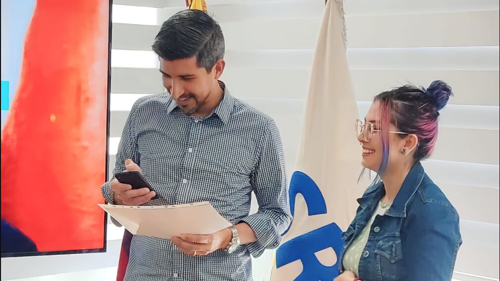 Director general del SRI, Francisco Briones, reunido con influencers