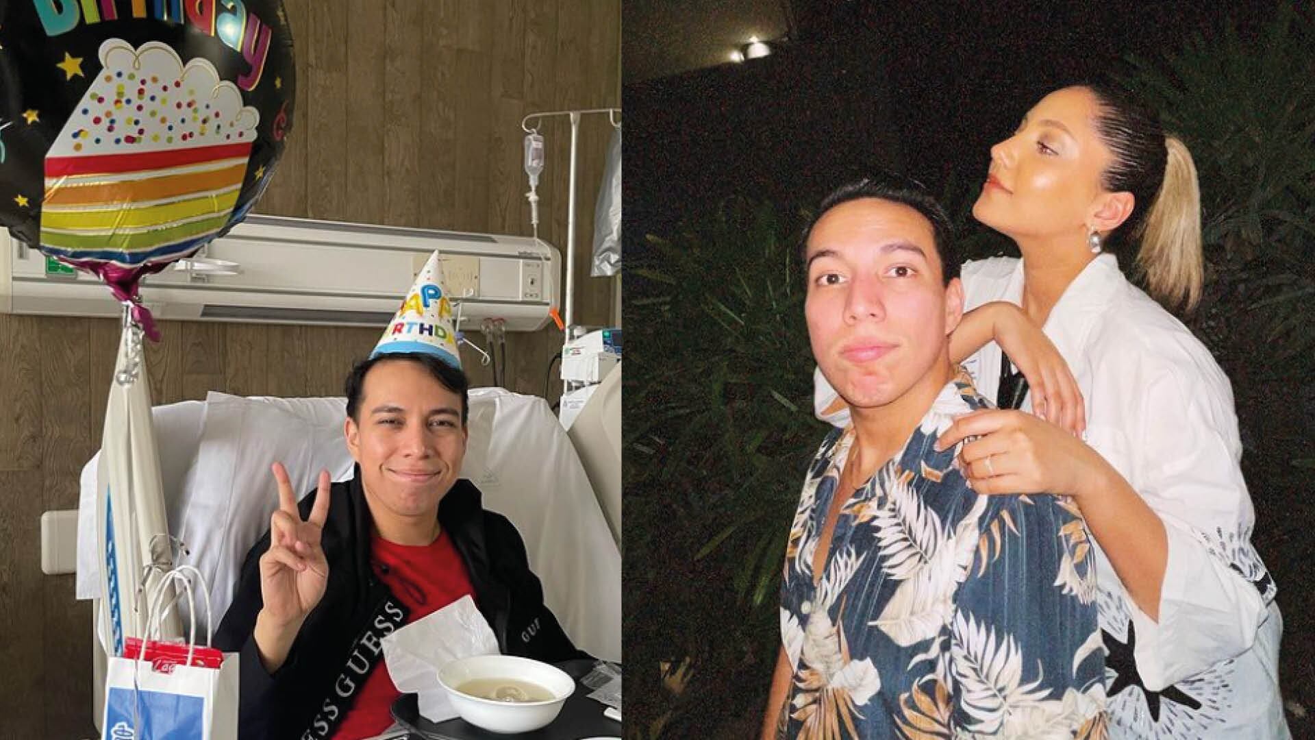 Álex Vizuete estuvo internado por un quebranto en su salud