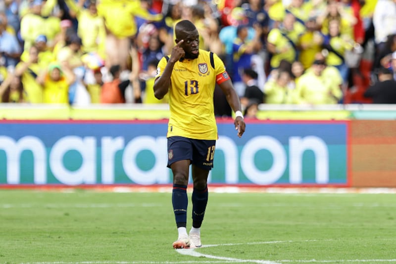 Enner Valencia una de las piezas claves de Ecuador.