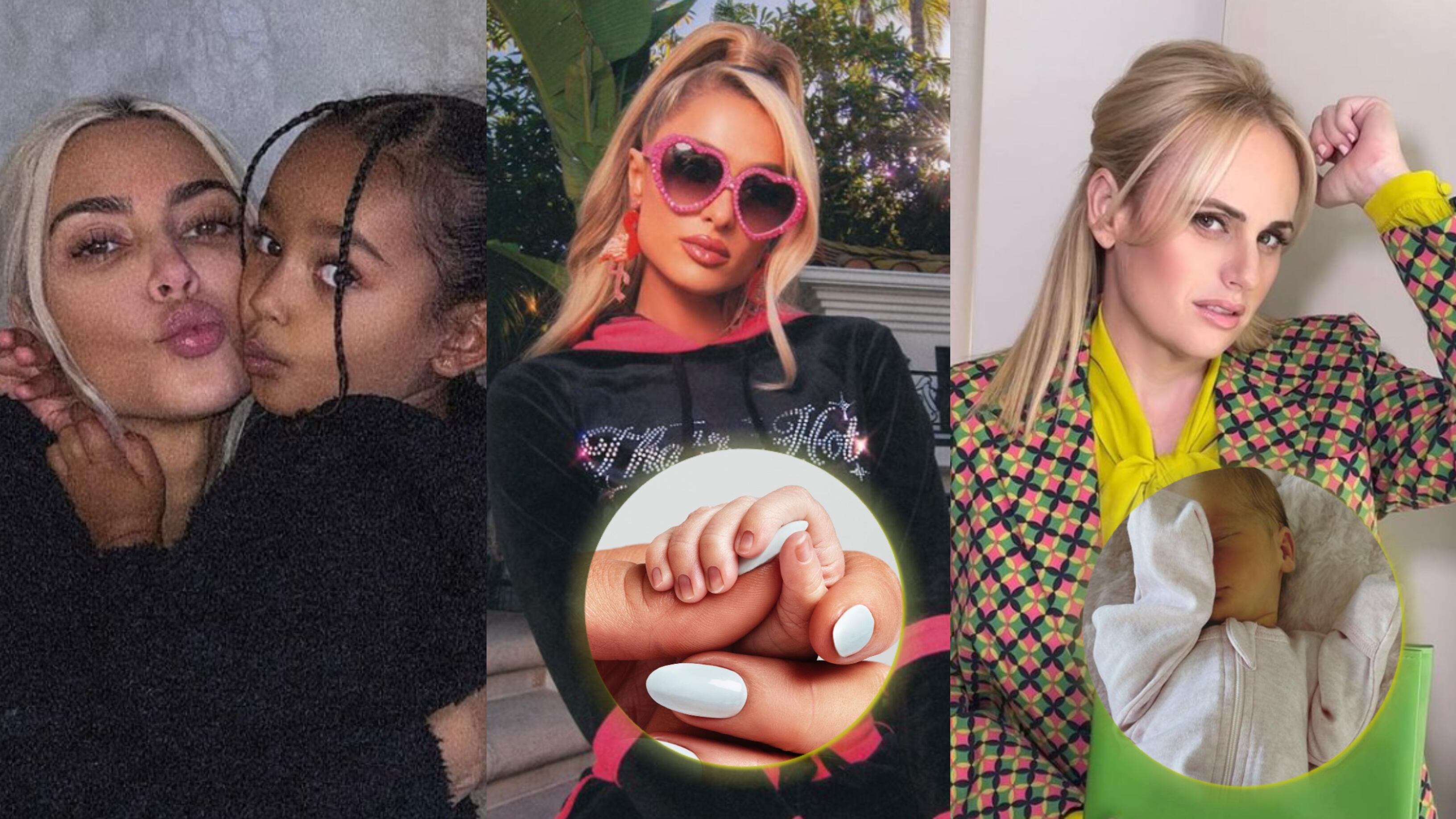 Kim Kardashian, Paris Hilton y Rebel Wilson han sido algunas de las famosas que han optado por la maternidad subrogada