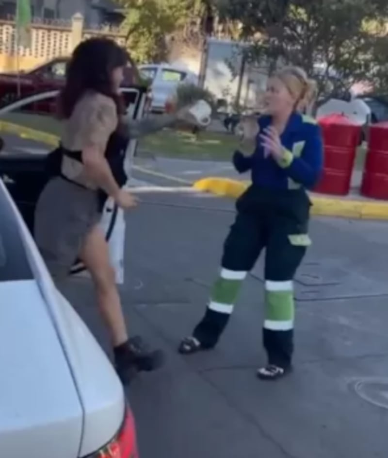Elizabeth Maestracci, influencer y despachadora en gasolinera