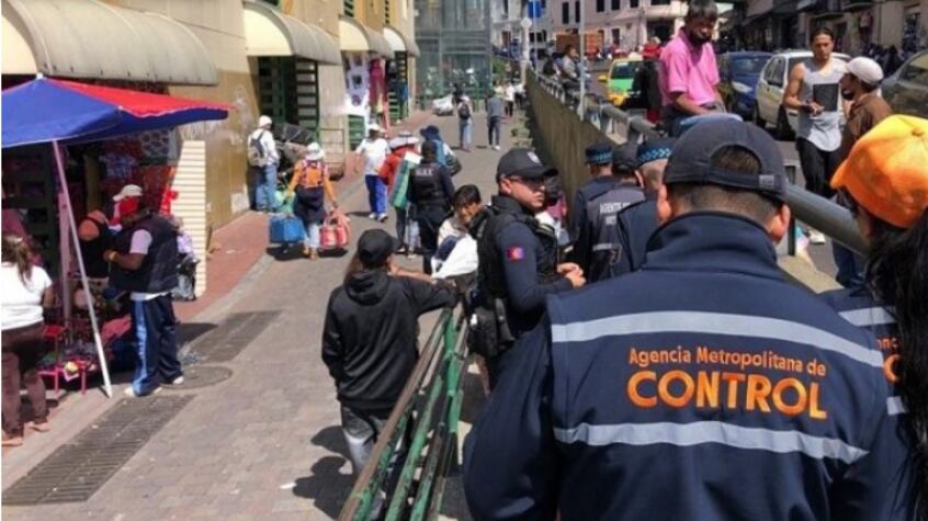 Operativo de control en Quito