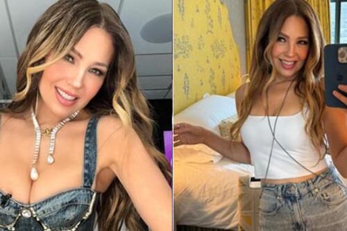 ¿Mostró sus costillas en un frasco? El video de Thalía que causó sorpresa y aseguraron que “es repugnante”