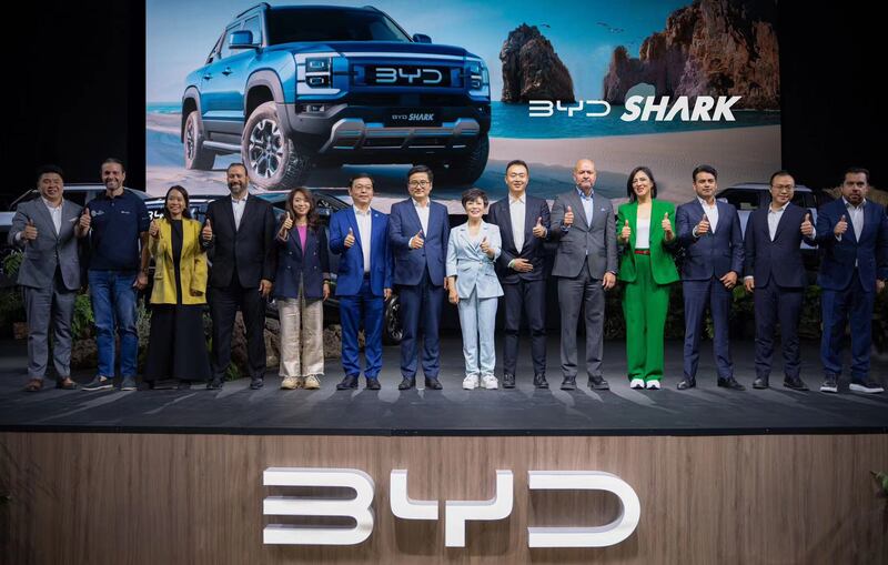Presentación de BYD SHARK