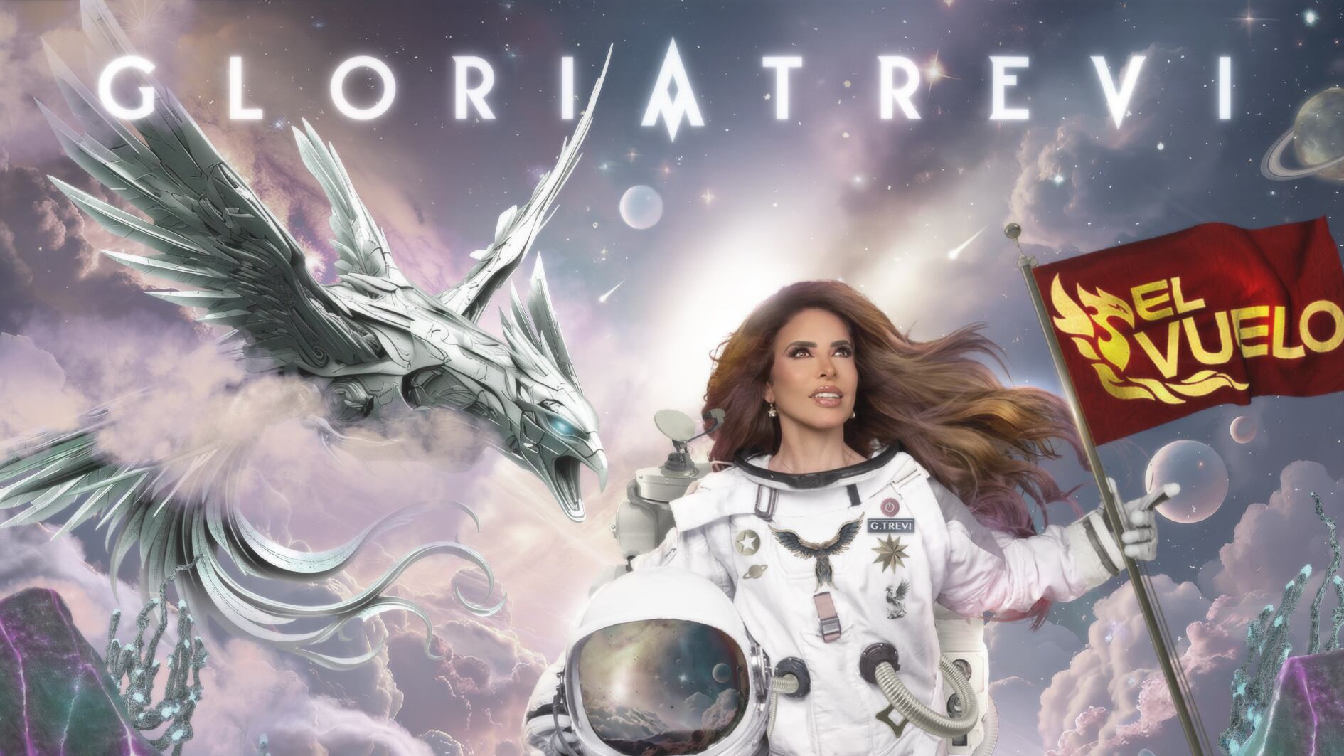 Portada del álbum "El Vuelo" de Gloria Trevi.