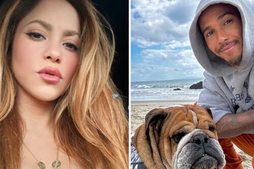 No la odia: Hamilton vuelve a manifestar su interés por Shakira y los fans se ilusionan