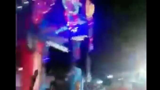 Juego mecánico en Guayaquil provoca a accidente